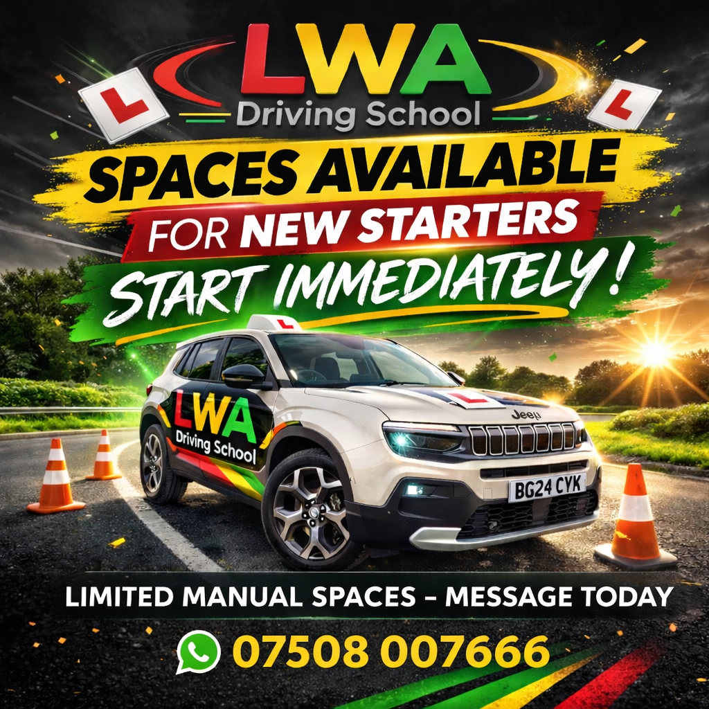 Spaces available for new starters - start immediately